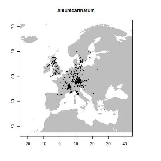 Verspreidingsgegevens GBIF, June 2016 & January 2018. doi:10.15468/dl.dolzcx; 10.15468/dl.8ikwhs