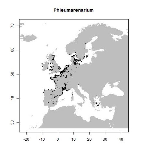 Distribution data GBIF, July 2017. doi:10.15468/dl.bo3ad0