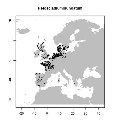 Verspreidingsgegevens GBIF, november 2016. doi:10.15468/dl.kcxw7p