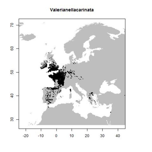 Distribution data GBIF, June 2016. doi:10.15468/dl.gckxlb
