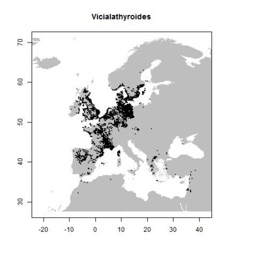 Distribution data GBIF, June 2016. doi:10.15468/dl.fnpbmm