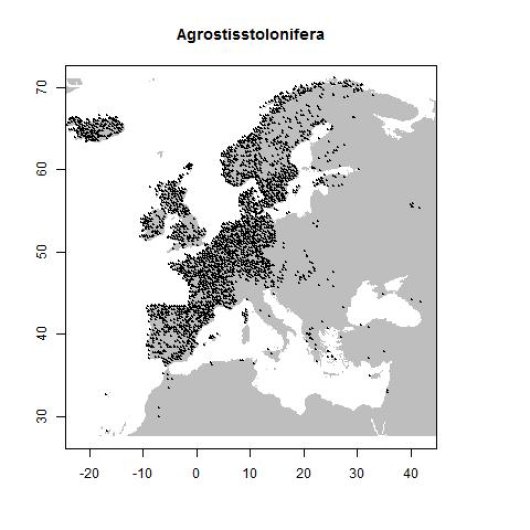 Distribution data GBIF, December 2016. doi:10.15468/dl.x1ohcq
