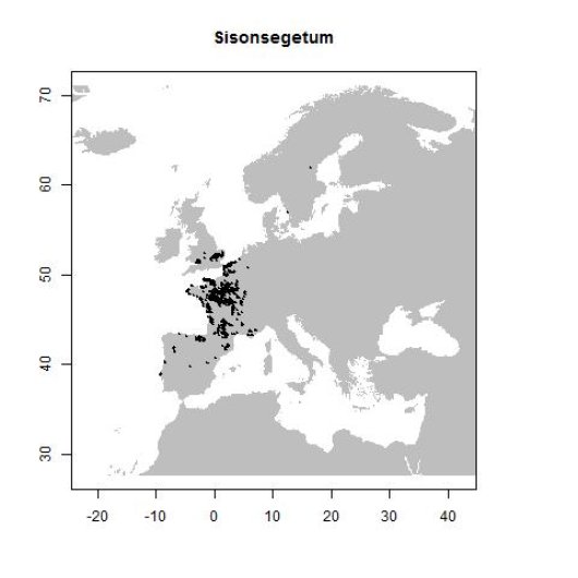 Verspreidingsgegevens GBIF, november 2016. doi:10.15468/dl.okpty4